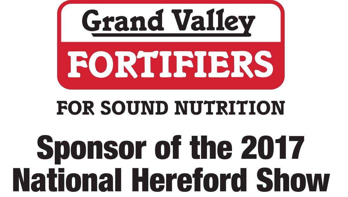 Breaking news.....Welcome to Team Hereford, Grand Valley Fortifiers