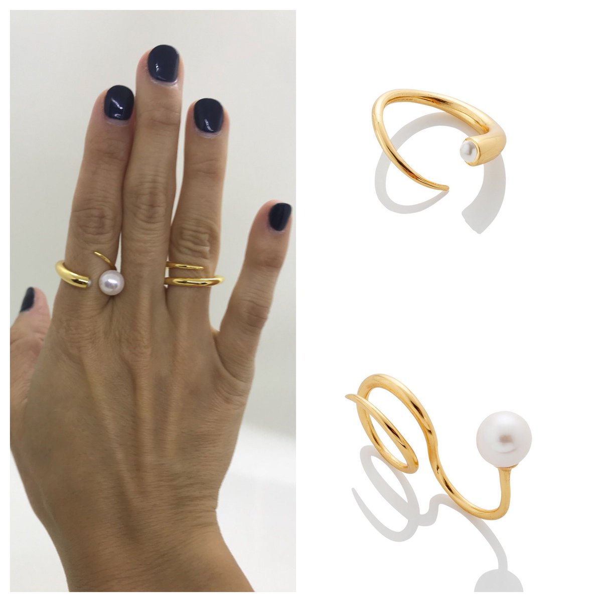 AmandaPearly's tweet photo. Two rings, many looks...
//
#AMANDAPEARL #CulturedREBEL #StackableRings #PearlRing #DoubleFingerRing #MadeinNY #Instagood #instaaccessories https://t.co/jV5HDfPEe8