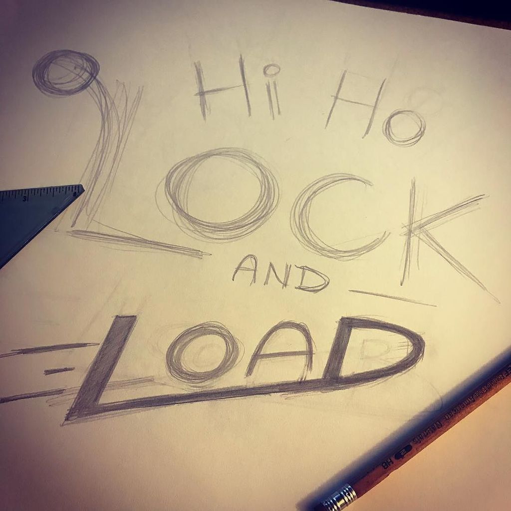 Sketching out a new shirt concept with the cadence stuck on repeat in my head....so early, so early.... #inkfidel … ift.tt/2hZj7Nw