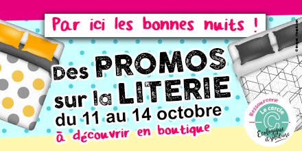 Pour une #bonnenuit, une bonne promo! Venez vite et découvrez notre nouvelle promo. #economiecirculaire #recyclage