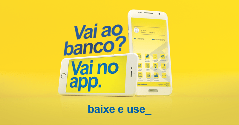 Quer um jeito prático e seguro de ir ao Banco do Brasil? Vai no app. Baixe e use: goo.gl/jMZEi9 #maisquedigital 😉📲