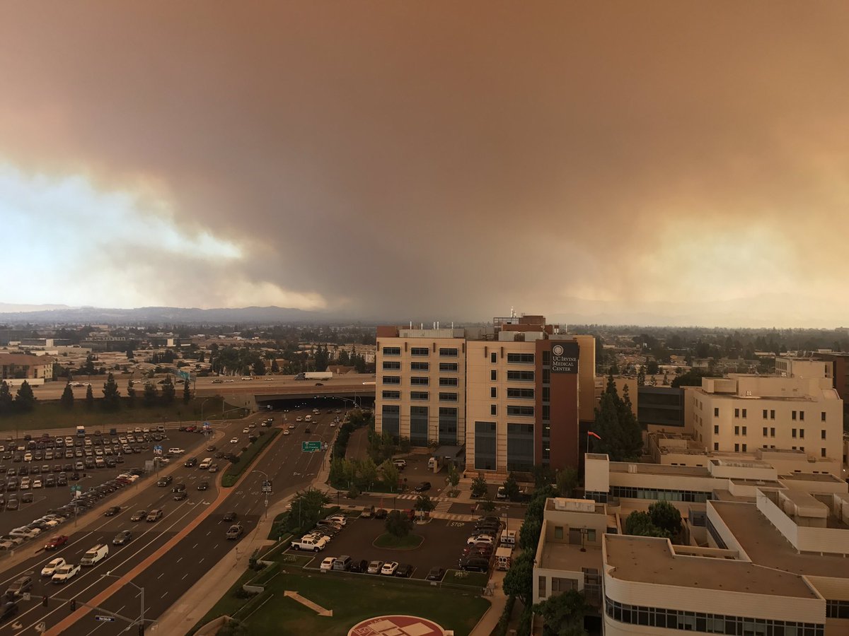 Massive fire in Anaheim hills burns homes, forces evacuations