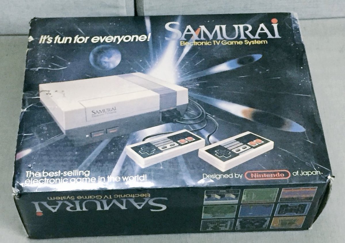 samurai electronic tv game