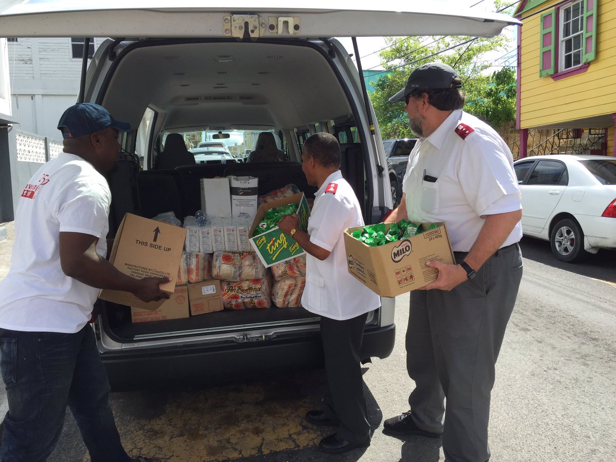 Ihq Reliefdev Ies Car Dhq And Thq Officers Are On The Way To Sintmaarten With Relief Goods Good Work Tsacarthq Legerdesheils