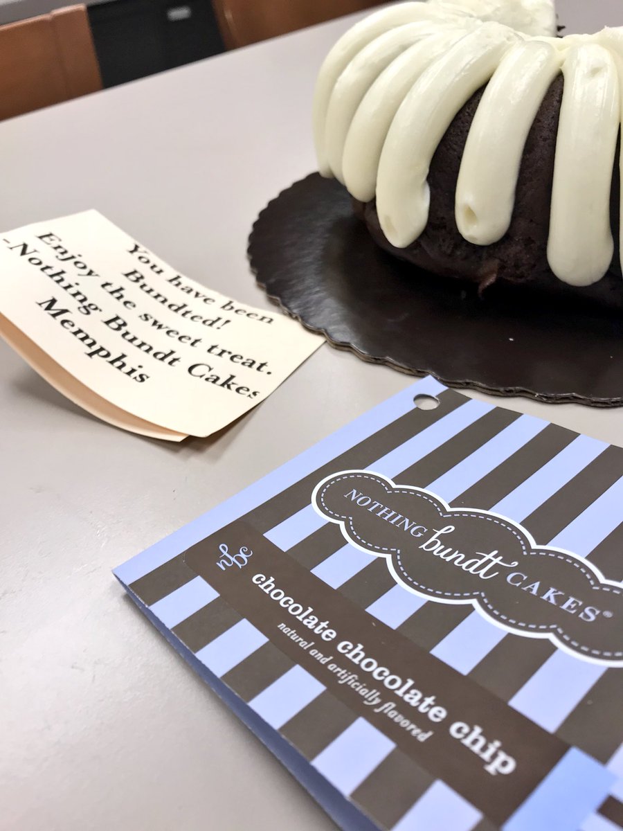 Thank goodness for <a href="/MemRetail/">CA Retail</a> client <a href="/nothingbundt/">Nothing Bundt Cakes</a>! #Mem #CRE We’ve been bunted!