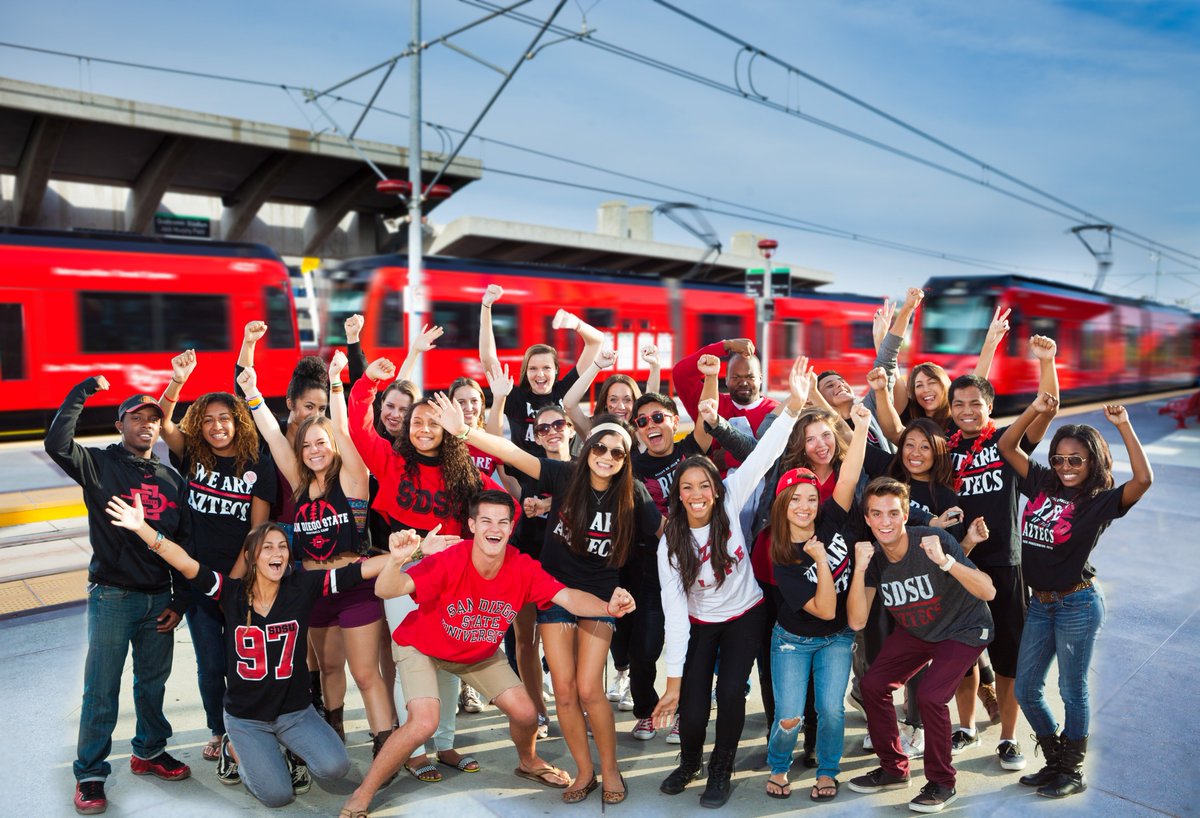 sdmts's tweet photo. No. 19 @Aztec_Football is undefeated as they face @BroncoSportsFB Sat. We have your chance to win 2 tix to the game: https://t.co/gABlPeItwa https://t.co/HY5HtxLyvX