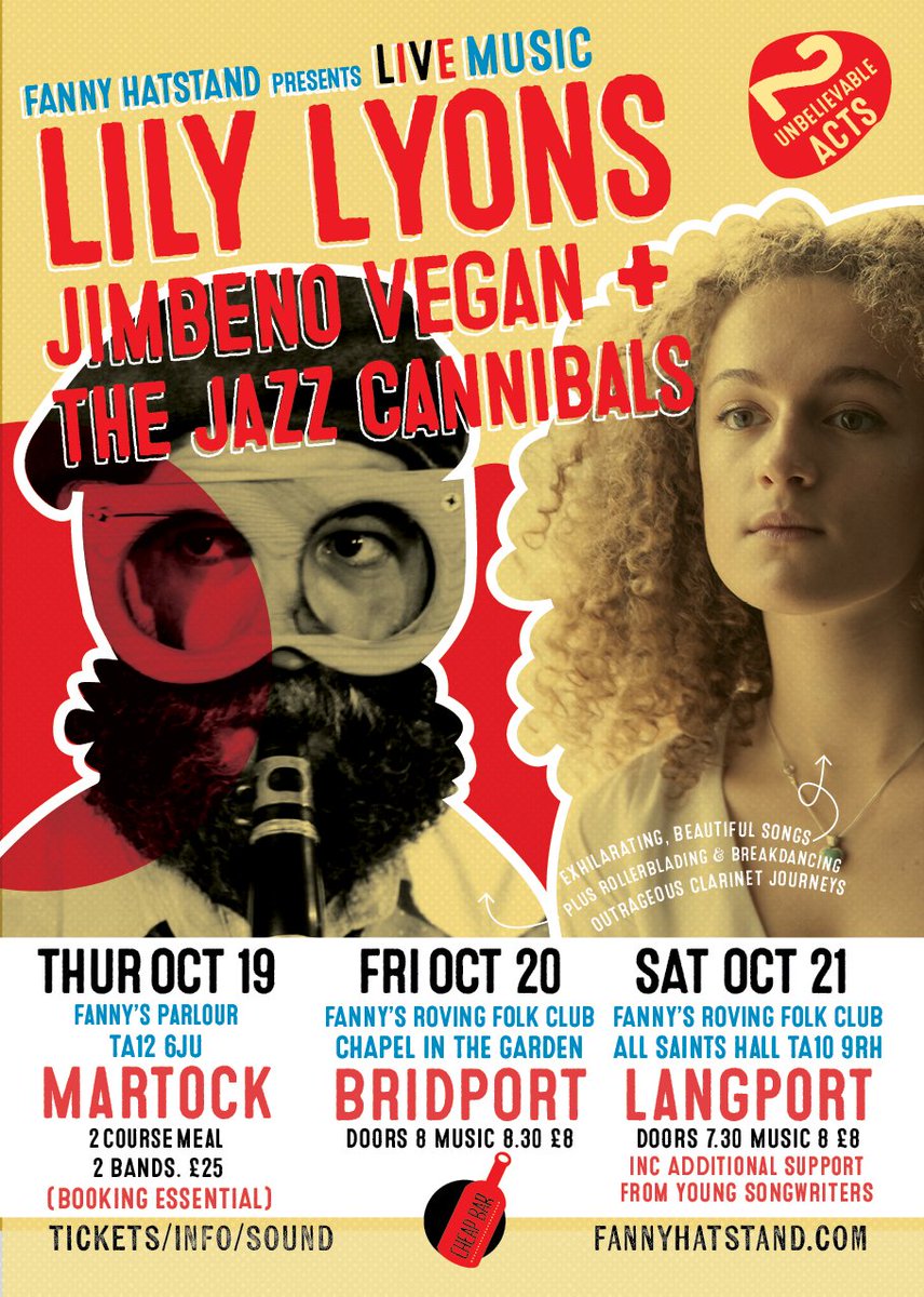 Fanny Hatstand (@fannyhatstand) on Twitter photo <a href="/Frontroomsongs/">Front Room Songs</a> <a href="/folkandhoney/">Folk and Honey</a> Fanny's Roving Folk Club autumn gigs are eccentrically underway. Info and tickets from fannyhatstand.com <a href="/Frontroomsongs/">Front Room Songs</a> <a href="/folkandhoney/">Folk and Honey</a> Fanny's Roving Folk Club autumn gigs are eccentrically underway. Info and tickets from fannyhatstand.com