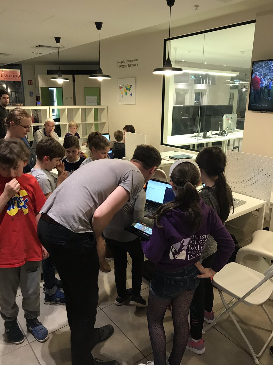 We wrap up every <a href="/coderdojo/">☯CoderDojo☯</a> by doing a showcase of what we've been working on! Today we saw #python &amp; #AppInventor projects! <a href="/dogpatchlabs/">Dogpatch Labs</a>