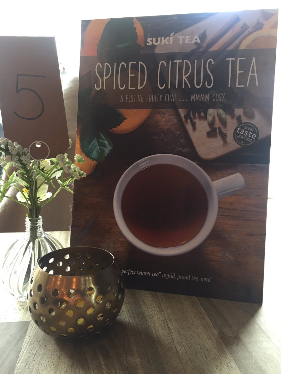 Fancy a spiced citrus tea? Real cozy! 
#bishopsstortford #tea #coffee #cake #yummy #festive #chitea