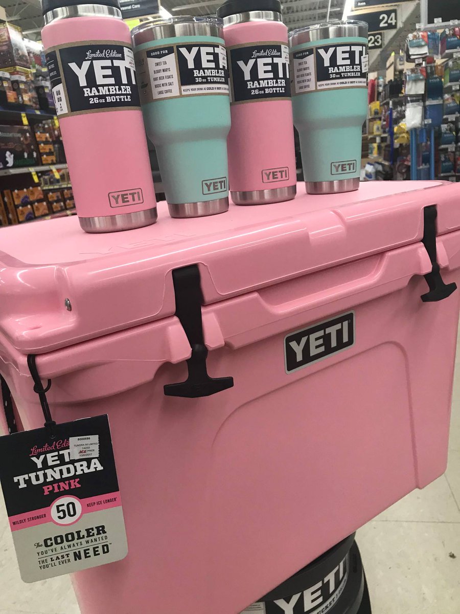 pink limited edition yeti