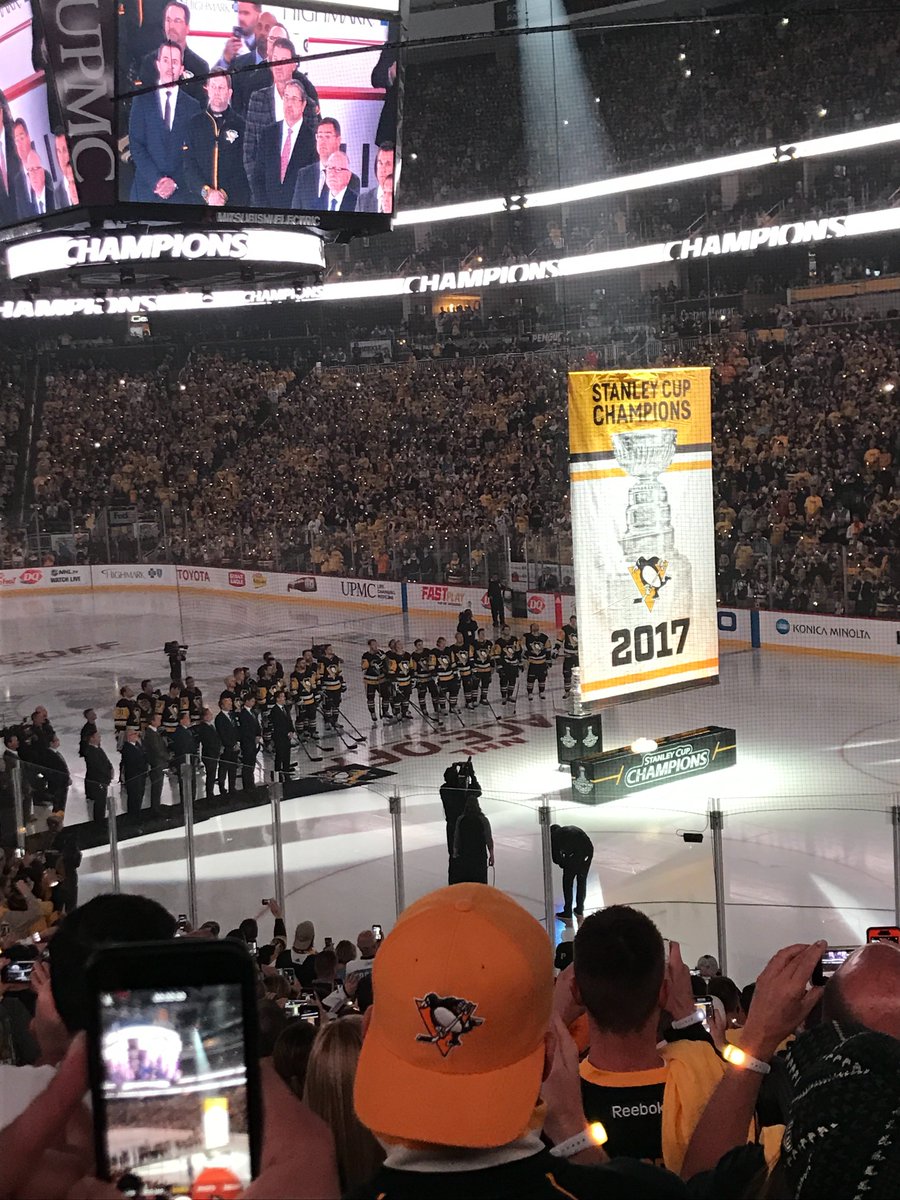 megank_'s tweet photo. @Aeroplan We were able to take a family trip to Pittsburgh for the Penguins home opener using our Aeroplan miles! #withAeroplan https://t.co/HCEwnbCrfd