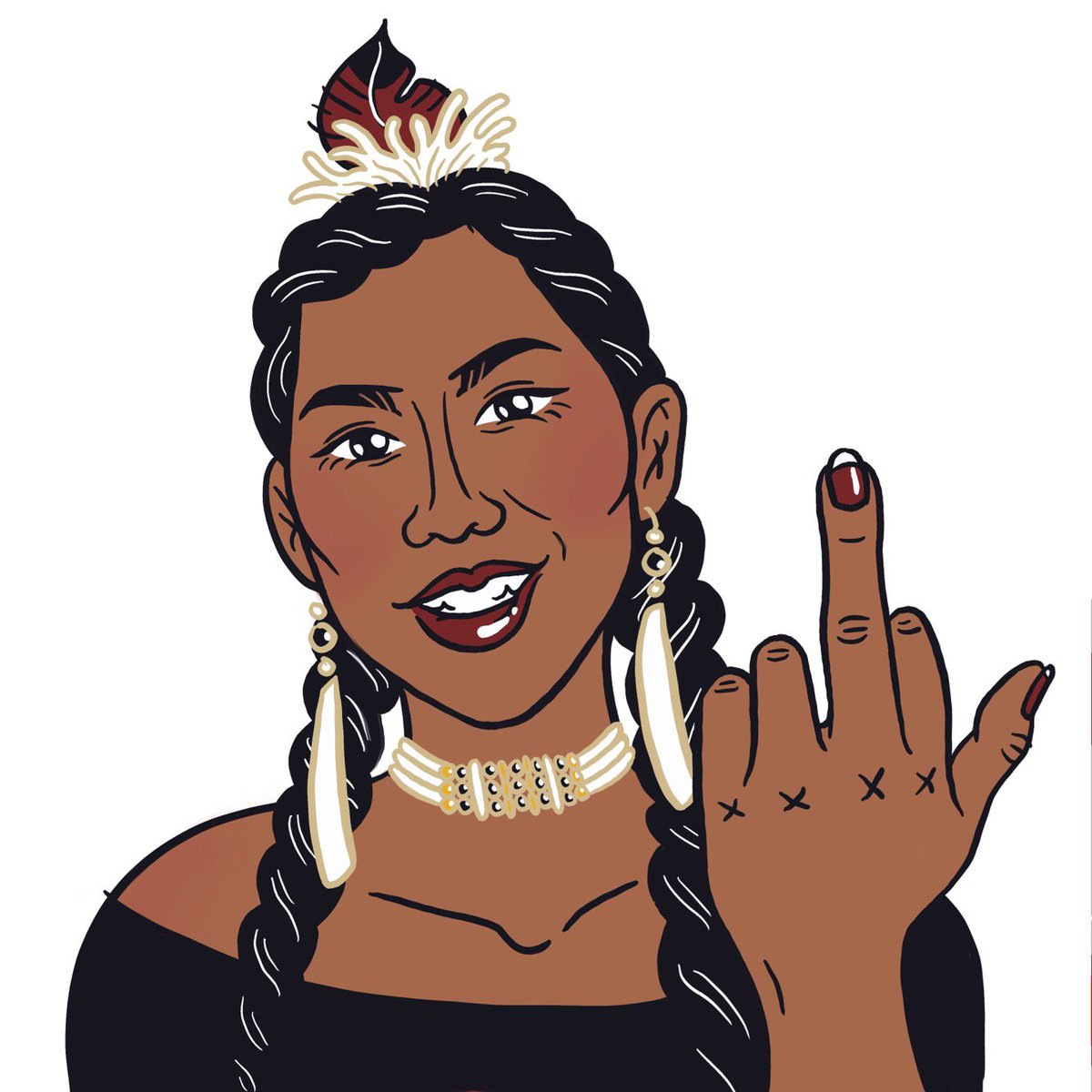 iamgracehwang's tweet photo. A friendly reminder #IndigenousPeoplesDay https://t.co/Rdop181NCA