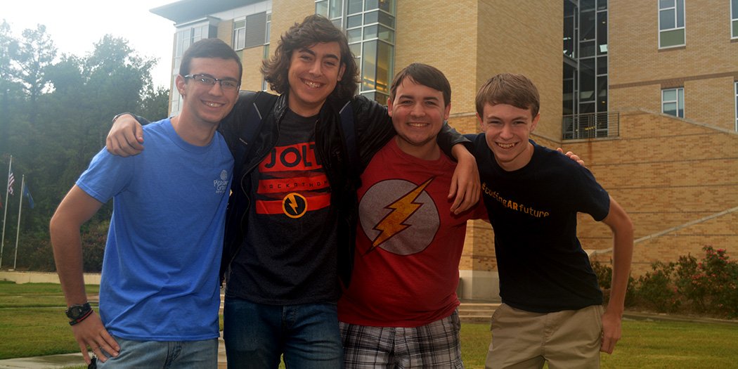 ARMathSciArts's tweet photo. 2 teams with #ASMSA ties take top honors at @VentureCenter #JOLThackathon over the weekend! https://t.co/yPvqN4fSgK https://t.co/AbINCHs4A8