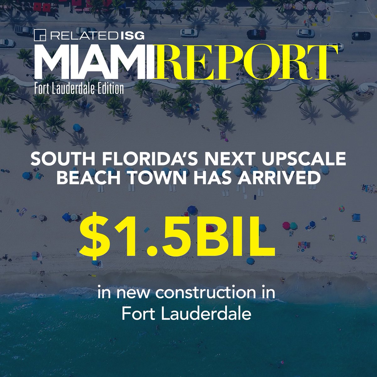 ISG_REALESTATE's tweet photo. South Florida's next upscale beach town has arrived. #MiamiReport https://t.co/mXadGmp2iI