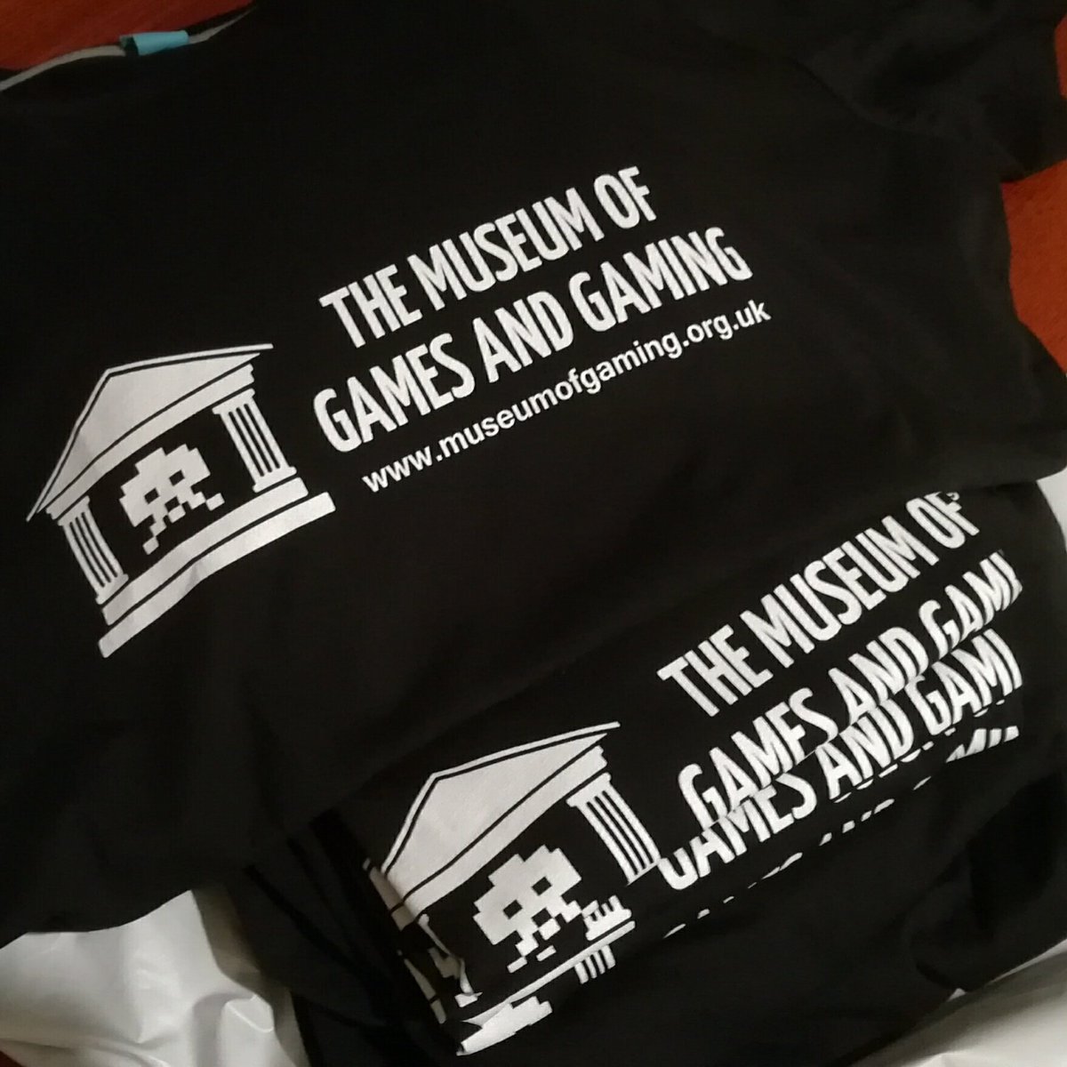 The new T-Shirts are in! :) #museumofgaming #gamehistory museumofgaming.org.uk