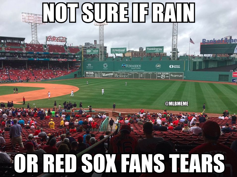 The #RedSox have been eliminated! 