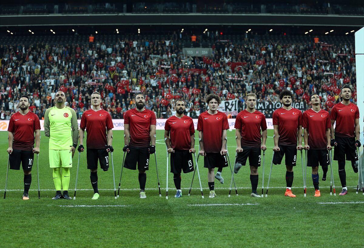 AMPUTE MİLLİ TAKIMIMIZ AVRUPA ŞAMPİYONU! 🏆👍🏻👏🏻 #Respect