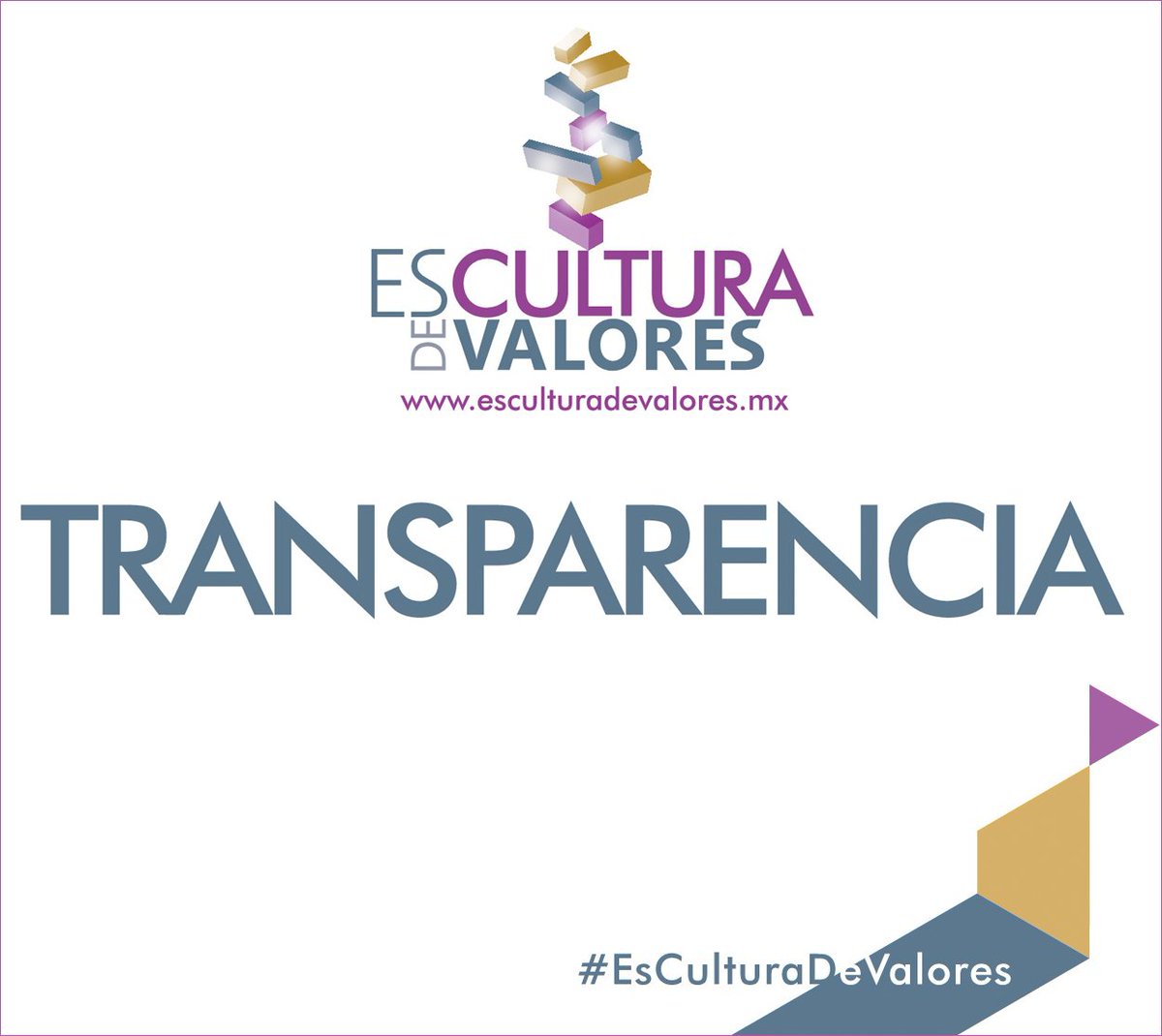 #EsCulturaDeValores