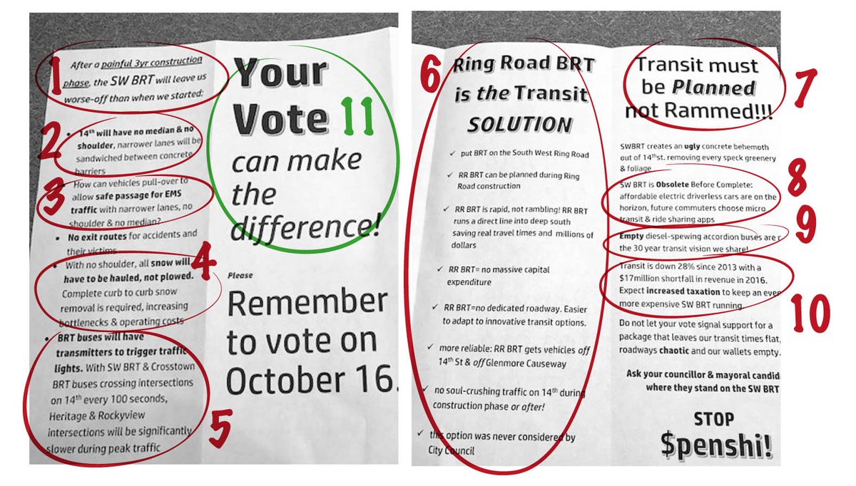 FACT CHECK: We fact checked an anonymous anti-BRT pamphlet being sent in SW #yyc #SWBRT #yycvote
Guess what we found?yyc4brt.ca/pamphlet_fact_…