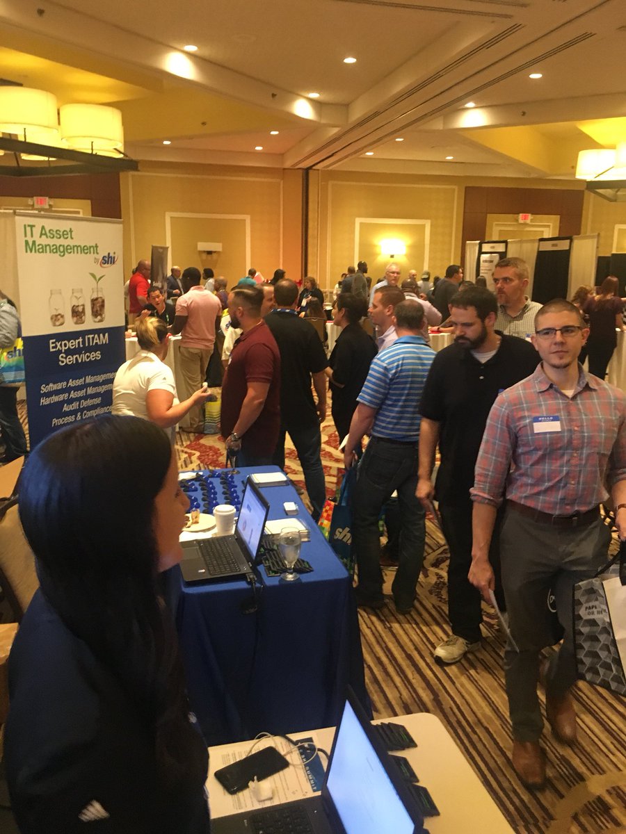 StuartDicken's tweet photo. Week 2 of SHI Fall summits in full swing - Oracle and Cybersecurity ITAM briefings tomorrow come see us in NJ #SHISummit17 https://t.co/fNXp63Zd3A