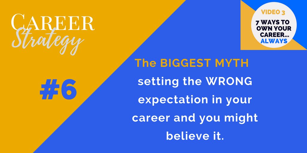 Job_Hunt_School's tweet photo. a #WorkmMyth will undermine your, debunk it and be #HappieratWork. Take a free sneak preview #CareerStrategy class https://t.co/YCKyUTsjJb https://t.co/yA7euUqMAb