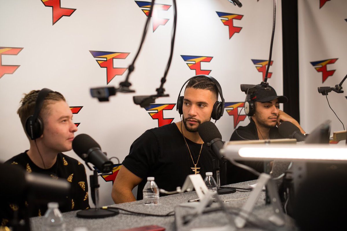 FaZeClan's tweet image. We're now looking for questions to answer on our next Podcast! The best ones will join the conversation with us live.

Use #FaZeCast to ask!