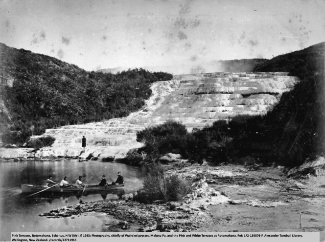 NZBiotechLearn's tweet photo. The Pink &amp; White Terraces - serendipity, science &amp; importance of library collections https://t.co/FYfbuWV9an  @lianzaoffice @Auckland_Libs https://t.co/bRalsUYI2G