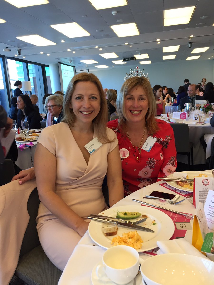 Nat4n6's tweet photo. amazing breakfast @PPBAdvisory  #womensConnect raising money and awareness for #BreastCancerAwarenessMonth with Sandra https://t.co/iYrOsDeYfi