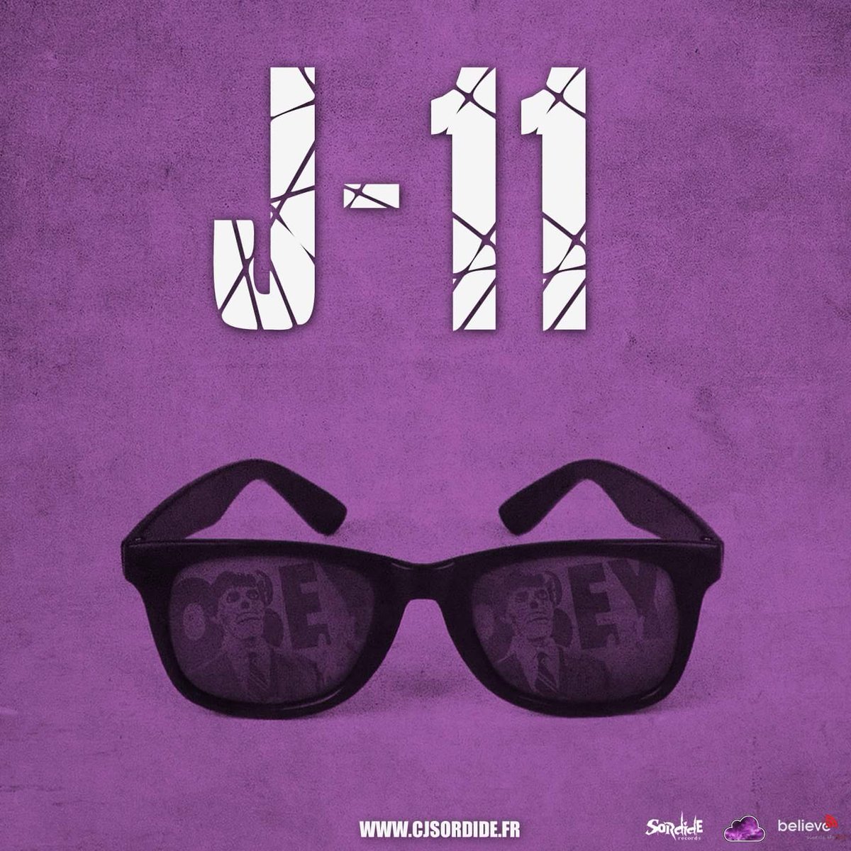 SordideInvasion's tweet photo. J-11 👀👀 #Vigilant #Mixtape de @cjsordide #Digital #Nuageviolet #Believe #Cover #Music #Rap  #Banger 🕶️ 💨 https://t.co/gtnWbSeB4T