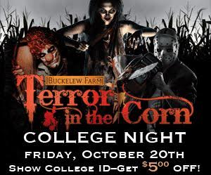GoWildUA's tweet photo. #TerrorInTheCorn, haunting Tucson for 15 years. Voted Tucson's best haunted attraction 3 years in a row! #CollegeNight THIS FRIDAY! #ad https://t.co/Z9irFpVLrd