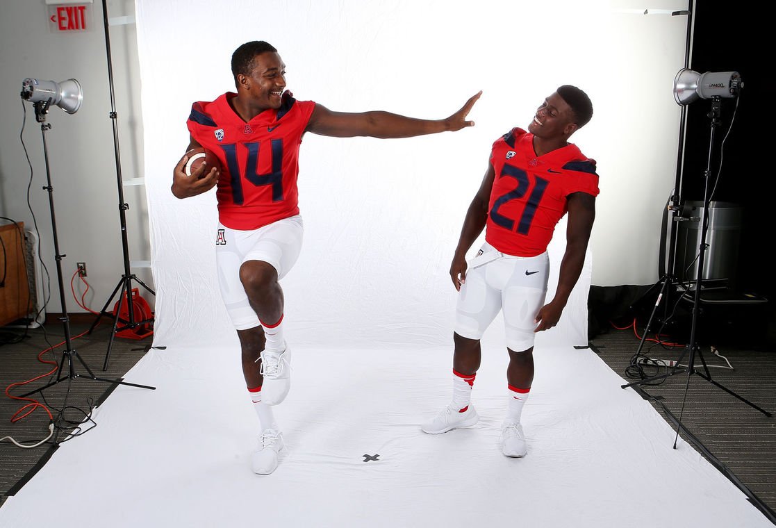TheWildcaster's tweet photo. Greg Hansen: Khalil Tate's performance was best single-game showing in Arizona football history https://t.co/9dEWGYjvSv https://t.co/JeOfJ8bQUs
