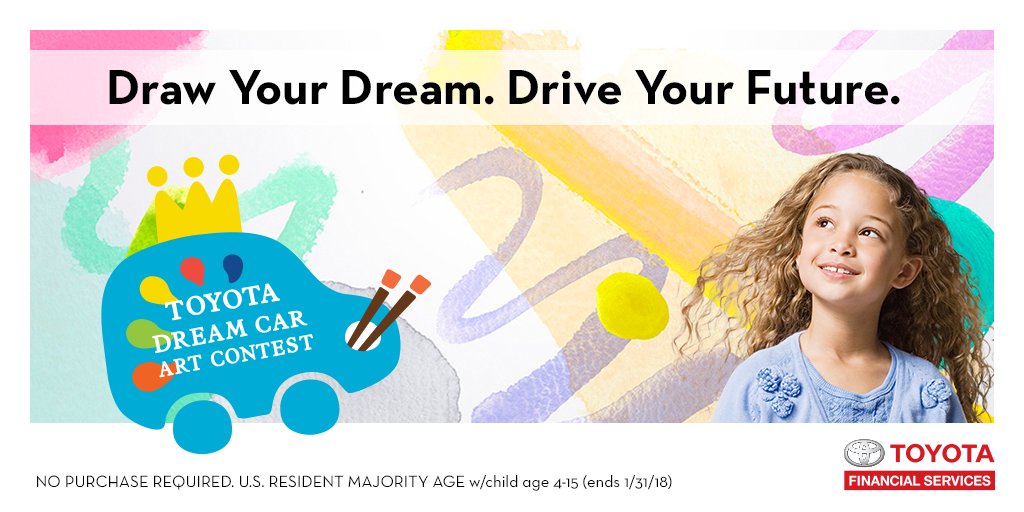 Teachers, let us help you expand your students' creativity! Get a free #ToyotaDreamCar Art Content class kit here: bit.ly/2xuVYVi
