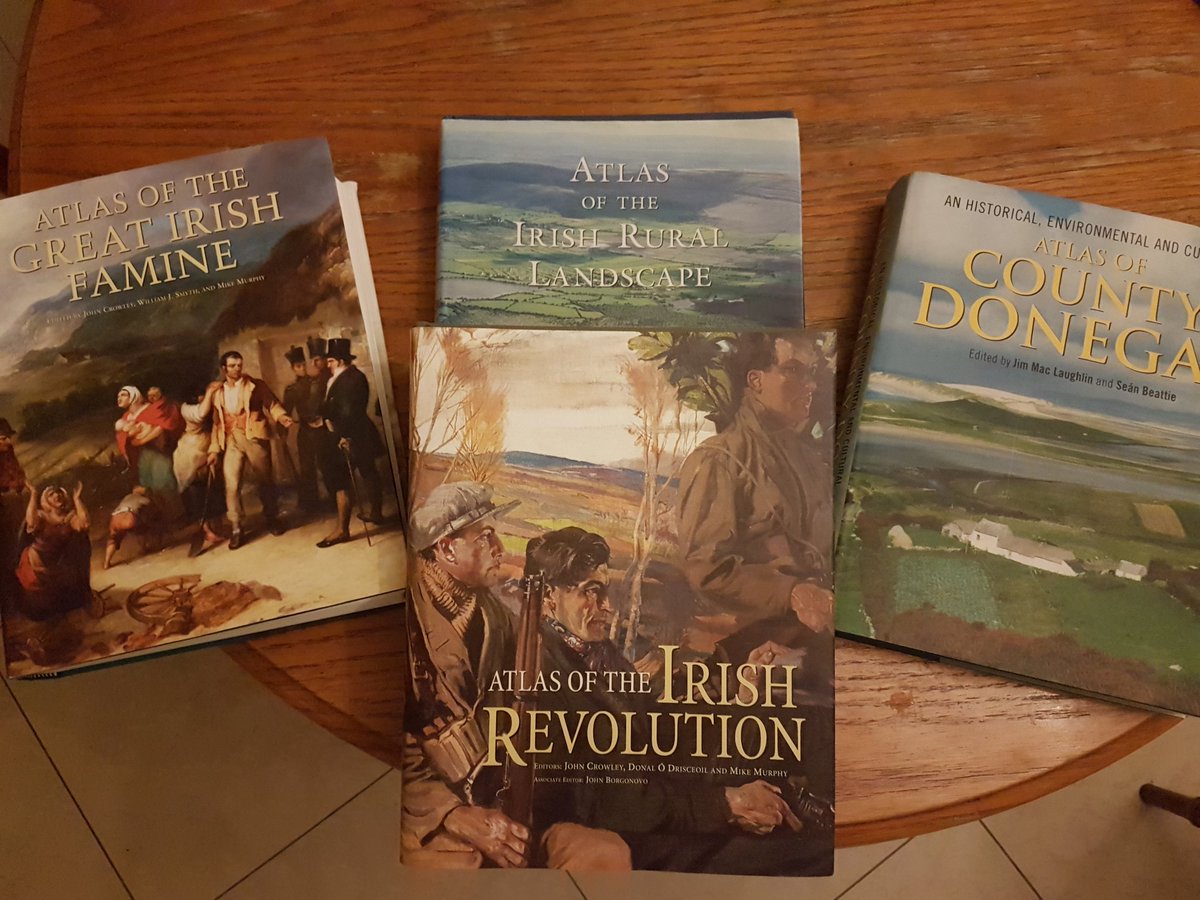 #AtlasoftheIrishRevolution joins my collection of atlases by @CorkUP
A special gift from a good friend and valued confidante #AltasAddict🌍
