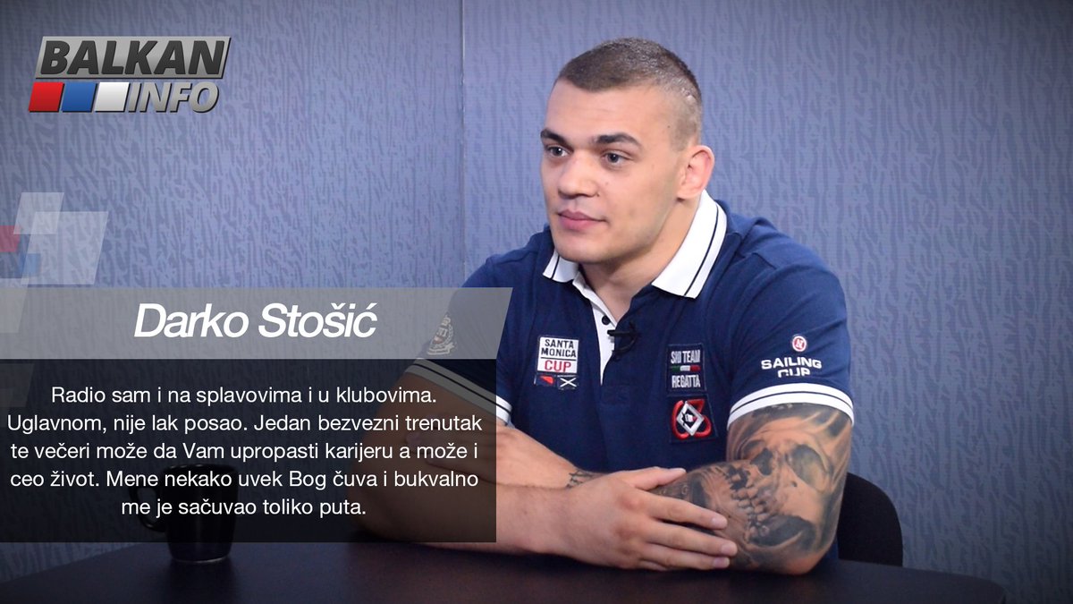 balkaninfocitat's tweet photo. https://t.co/yw4SKfK0OY

Preporučujemo da pogledate! @tvbalkaninfo #BalkanINFO #Citati #DarkoStosic #MMA #MMASrbija #Splavovi #Karijera https://t.co/Hu1HdK1Vch