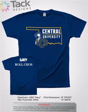 UCO_MAT's tweet photo. REMINDER! If using PayPal to order your #UCOGATP shirt, please use the friends & family option! Thank you! #9moredays #orderorderorder https://t.co/eM2MK4yEnM