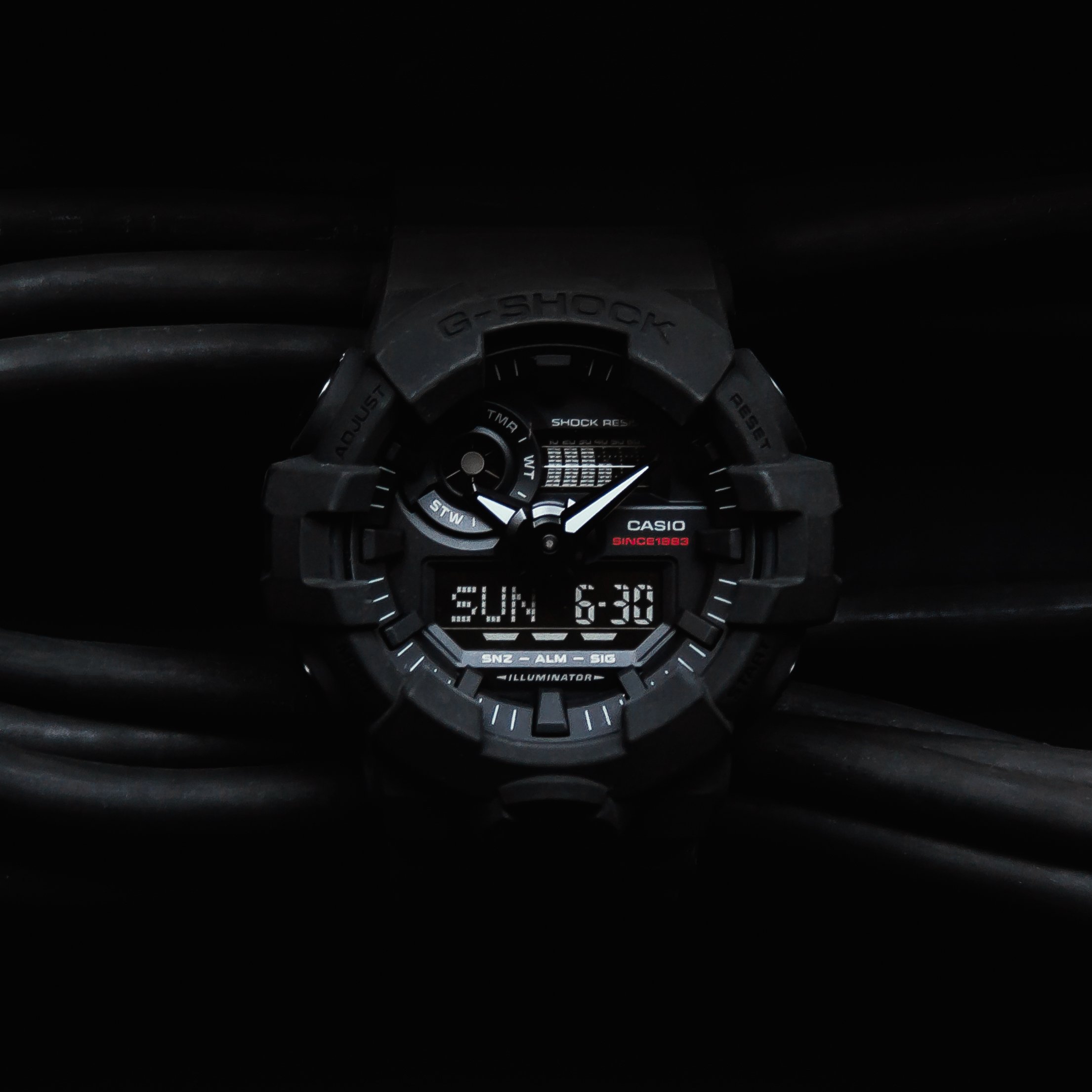 Casio big top bang black