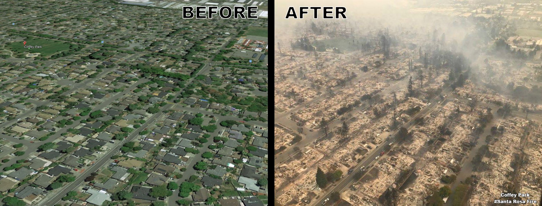Santa Rosa Before And After