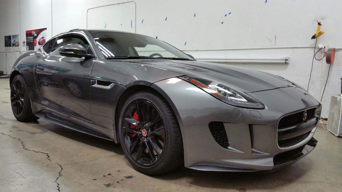 AVOclearbra's tweet photo. 2017 Jaguar F-Type at the shop for the AVO Maxim Wrap #jaguarftype #suntek #avo #fastcars #luxury #carwrap #wax #norockchips https://t.co/hPVN09uyB7