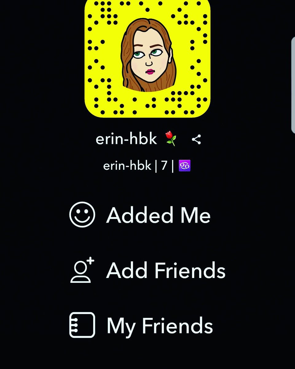 erin_hbk's tweet photo. New @Snapchat account! Sad to see my old one go. Cleanout took too long so new one was the answer #snapchat #snap #snapfam #addaway https://t.co/OoPhMRnKPo