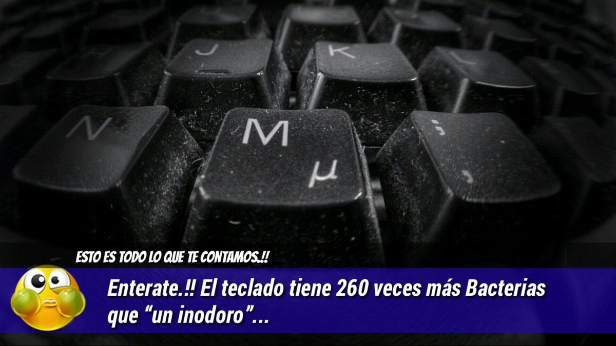 #Curioso Las Cosas que tienen mas bacterias.!! ▶ bit.ly/2y7OCc6 <a href="/Promo_YT/">Promos YouTubers 16K</a> <a href="/PromosCanales/">RT Canales Youtube</a> <a href="/YouTube_RTs_/">YouTube RT's</a>  @YouTube_RTD <a href="/YTRetweets/">★YouTube Retweets★</a>
