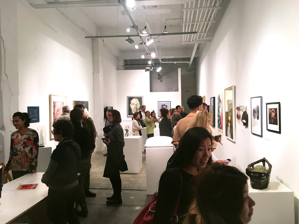 CoCASeattle's tweet photo. Thank you for making the #CoCALegacy show opening such a fun night. The show runs till November 18th. #CoCALegacy #CoCASeattle #36years https://t.co/K6rGVjHT0r