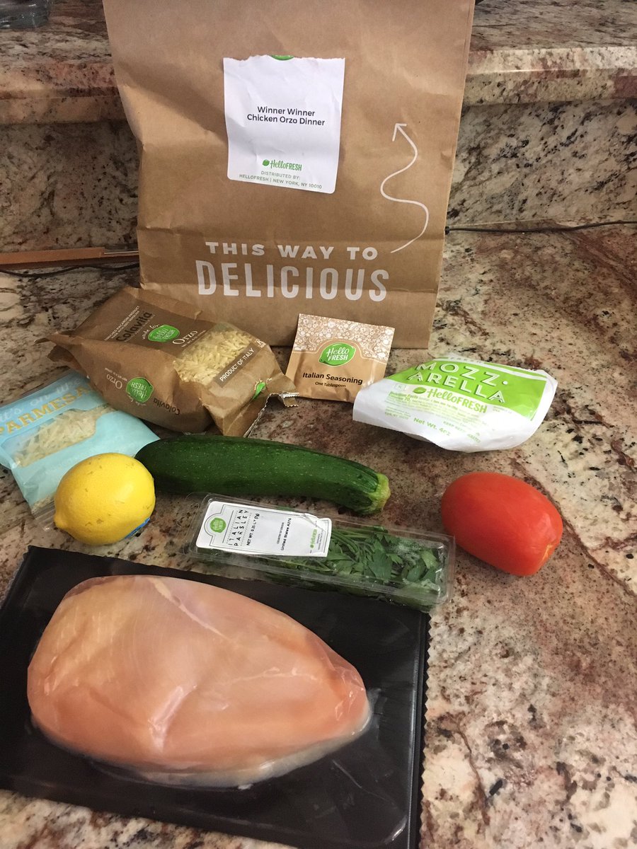 thee_cachie's tweet photo. Hey @HelloFresh what happened to my panko bread crumbs?! https://t.co/eTy38iucr2