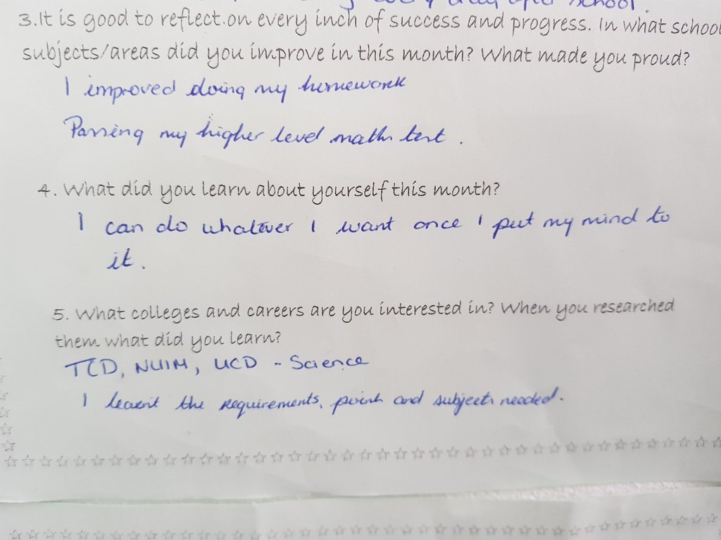 Colaistebride's tweet photo. Fantastic learning reflections by all 6th Years on display in the GPA, led by @Catbkelly Read these examples! Spot the #Access21 question? https://t.co/sUmSmGGxWS