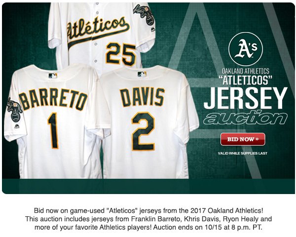 oakland atleticos jersey