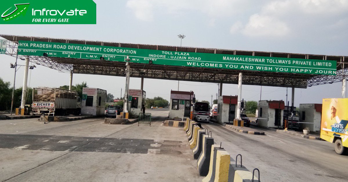 InfrovateC's tweet photo. TMS solutions provided by Infrovate at MTPL Plaza went live on 7th Oct 2017. UJjain-Indore plazas on SH27 #TollManagement @MORTHIndia https://t.co/sCo8AGHC9E