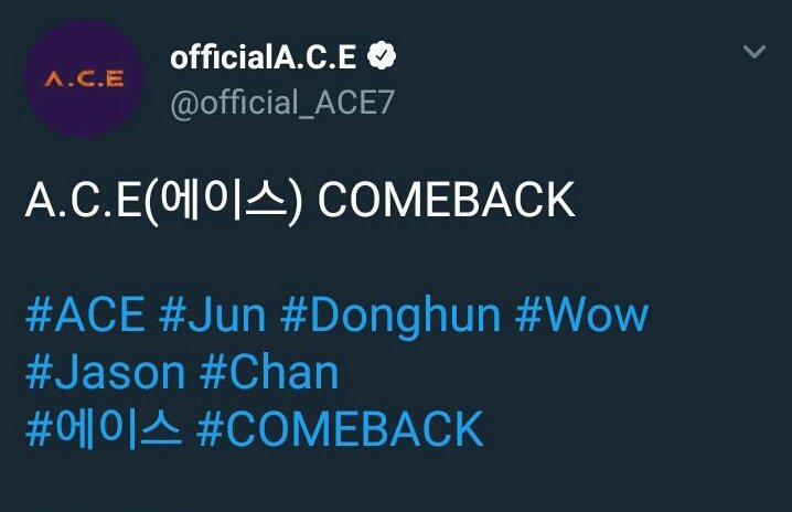 acestansdm's tweet photo. foi anunciado comeback https://t.co/Wtz1UzDlSP