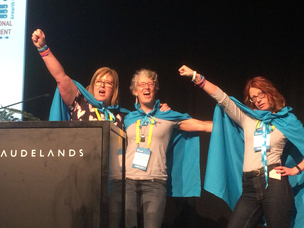 Let’s kick off the taster session #CENZ17  #ulearn17