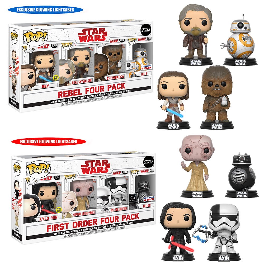 OriginalFunko's tweet image. RT &amp;amp; follow @OriginalFunko for the chance to win a @Costco exclusive #TheLastJedi Pop! prize pack!