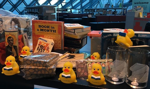 SPLBuzz's tweet photo. Librarians' Revenge Trivia tomorrow #FloatingBridgeBrewing 7:30 No entry $: fabulous prizes! @UW_iSchool @UW https://t.co/9K7dEVMYpo https://t.co/VIgqgW3PAa