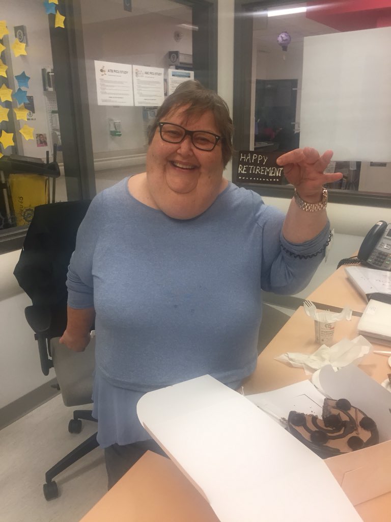 PICUSynapse's tweet photo. Happy Retirement Helen! #retirement #24yearsMCH https://t.co/7di1O2hdrV